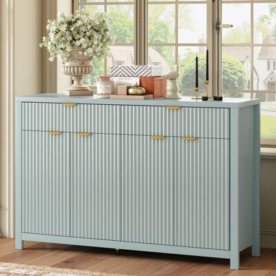 Durable MDF Storage Cabinet with Adjustable Shelves for Versatile Home Use
