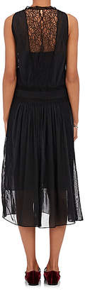 Giada Forte Women's Lace-Inset Cotton-Silk Maxi Dress