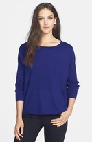 Thumbnail for your product : Eileen Fisher Merino Jersey Ballet Neck Top