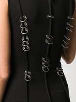 Thumbnail for your product : Diesel Milano-knit piercing-detail dress