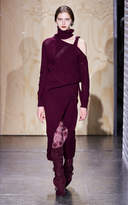 Thumbnail for your product : Jonathan Simkhai Distressed Cutout Wool-Blend Sweater