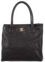 Thumbnail for your product : Chanel Tall Cerf Tote w/Strap Black Tall Cerf Tote w/Strap