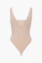 Thumbnail for your product : Forever 21 Lace-Trim Lingerie Bodysuit