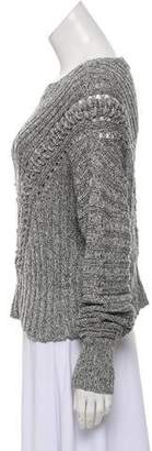 Rag & Bone Scoop Neck Patterned Sweater