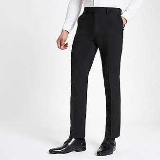 River Island Black slim fit suit trousers