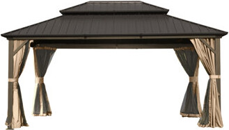 HEIMAO Outdoor Aluminum Patio Gazebo