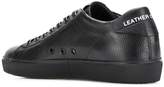 Thumbnail for your product : Leather Crown lace-up sneakers