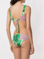 Thumbnail for your product : AMIR SLAMA Floral Print Bikini Set