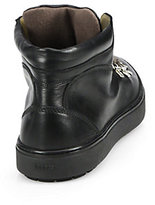 Thumbnail for your product : Bally Leather Lace-Up Sneakers