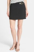 Thumbnail for your product : Marc by Marc Jacobs 'Eva' Hardware Detail Stretch Miniskirt