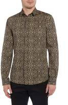 Thumbnail for your product : Noose and Monkey Men's Leopard Print Shirt