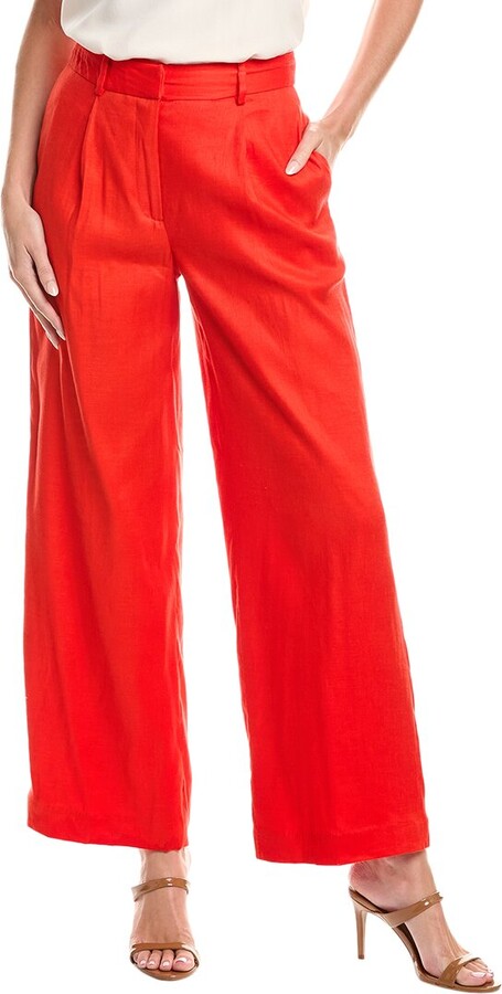 The Simone Linen-Blend Pant
