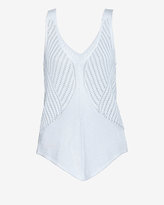 Thumbnail for your product : Helmut Lang Exclusive Fine Cord Pointelle Tank