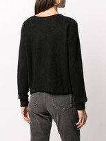Thumbnail for your product : Suzusan Long Sleeve Graphic Print Jumper