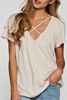 Thumbnail for your product : Love Stitch Lovestitch Short Sleeve V-Neck