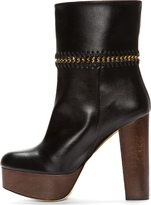 Thumbnail for your product : Stella McCartney Black 7 Eaton Chain-Trimmed Boots