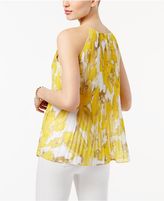 Thumbnail for your product : INC International Concepts Pleated Halter Top, Created for Macy's