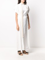 Thumbnail for your product : Jil Sander Pleated Button-Up Dress