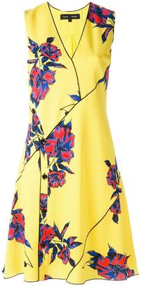 Proenza Schouler sleeveless floral print dress