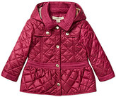 Thumbnail for your product : Burberry Quilted peplum jacket 3-36 months