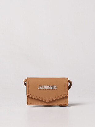 Jacquemus Men's Le Porte Azur Envelope Mini Bag In Khaki