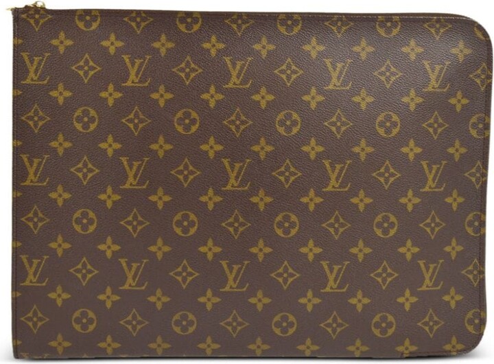 Louis Vuitton document poche laptop case clutch, Luxury, Bags