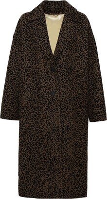 Golden Goose Leopard Jacquard Coat