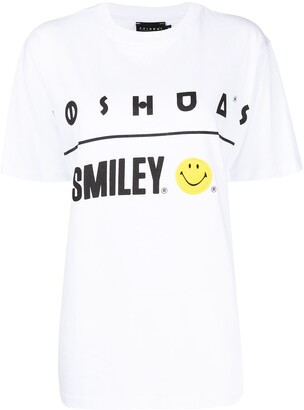 Joshua Sanders smiley face print T-shirt