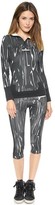 Thumbnail for your product : adidas by Stella McCartney Hooded Long Sleeve Top