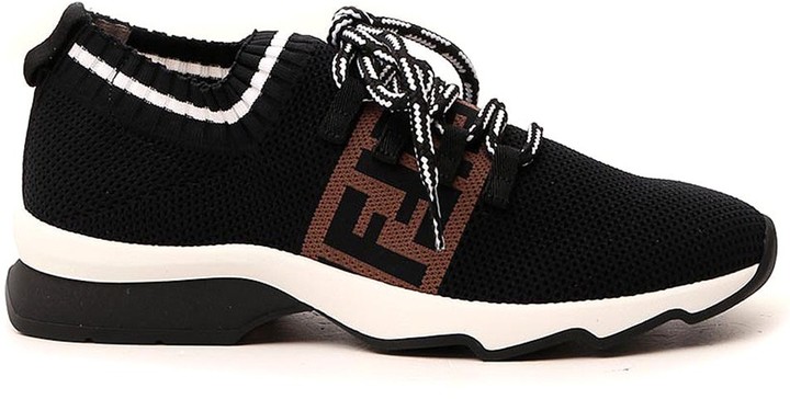 fendi ff sock sneakers