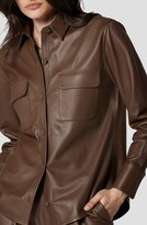 Thumbnail for your product : Equipment Signature Leather Button-Up Shirt