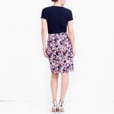 Thumbnail for your product : J.Crew Printed pencil skirt in sateen dot