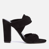 Thumbnail for your product : KENDALL + KYLIE Women's Demi Suede Double Strap Heeled Mules