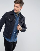 Thumbnail for your product : Lee rider jacket slim vintage fit blue black