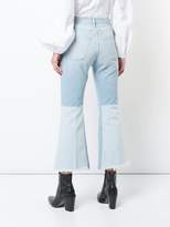 Thumbnail for your product : Frame panelled kick flare jeans