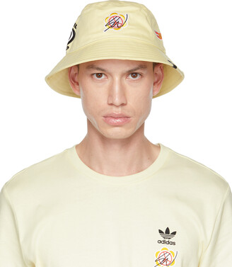adidas Yellow Sean Wotherspoon & Hot Wheels Edition Embroidered Bucket Hat  - ShopStyle
