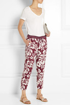 Thumbnail for your product : J.Crew Collection Genmaicha sequined cotton straight-leg pants