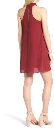 Soprano Women's Knotted High Neck Shift Dress