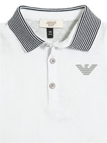 Thumbnail for your product : Armani Junior Logo Cotton Jersey Polo Shirt & Shorts