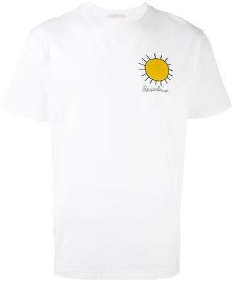Christopher Kane embroidered sun unisex T-shirt
