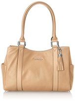 Thumbnail for your product : Calvin Klein Pebble Leather E/W Shopper Satchel Bag