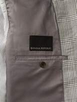 Thumbnail for your product : Banana Republic Standard Gray Plaid Linen Blazer