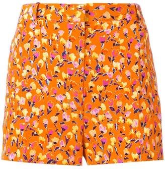 Versace floral print shorts