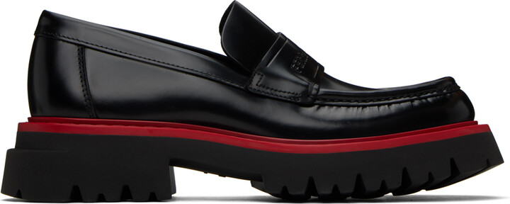 ferragamo chunky loafers