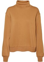 Thumbnail for your product : AWARE BY VERO MODA Mercy Organic Cotton Turtleneck Pullover