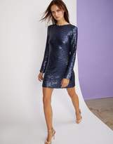 Thumbnail for your product : Cynthia Rowley Black Sequin Long Sleeve Dress