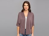 Thumbnail for your product : Three Dots Red Women's Kimono Wrap Cardigan Sweater