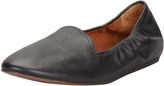 Thumbnail for your product : Lanvin Grained Kidskin Flat Loafer, Black