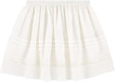 Thumbnail for your product : Bonpoint Cotton voile skirt