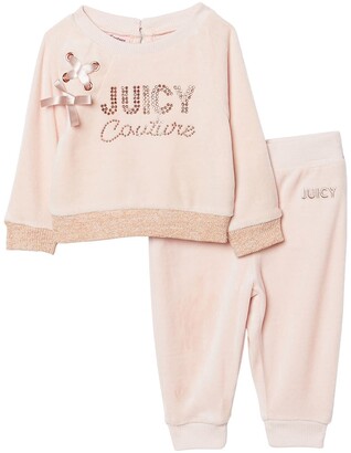 baby girl juicy couture tracksuit